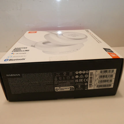 JBL Live 660NC Wireless Bluetooth Over-ear Noise-cancelling Headphones - White