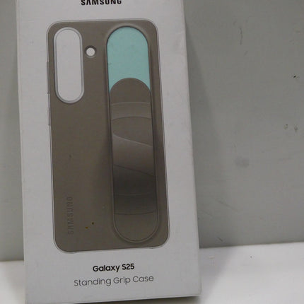Samsung Galaxy S25 Standing Grip Case - Grey