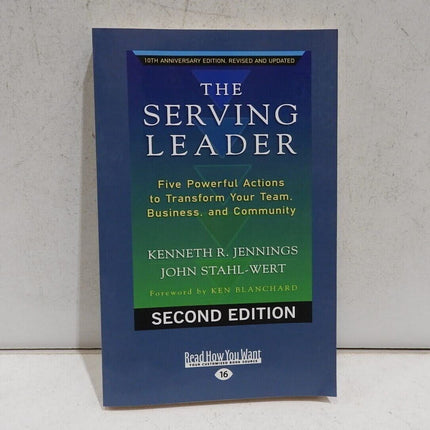 You are buying The Serving Leader: Five Powerful Actions to Transform Your Team,