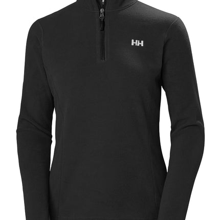 Helly Hansen Women's Daybreaker 1/2 Zip Fleece, Black, Medium