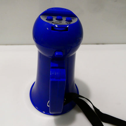 Pyle Portable Battery Operated Megaphone - Mega Horn Loudspeaker with Built-In S