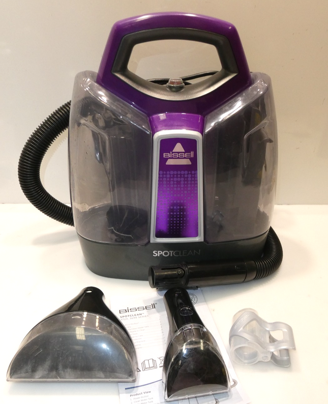 BISSELL SpotClean 36984 Portable Carpet and Upholstery Spot Cleaner - Purple