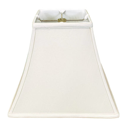 Royal Designs BSO-715-14WH Square Bell Basic Lamp Shade, 7" x 14" x 11.5", White