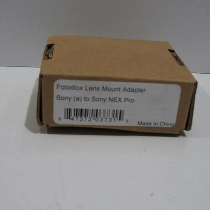 Fotodiox Lens Mount Adapter Sony (a) to Sony NEX Pro