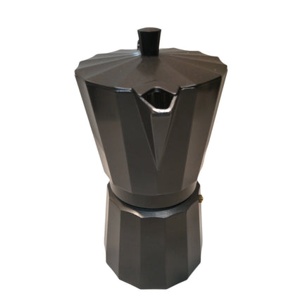 Pezzetti Luxexpress 12 Cup Black Stove Top Coffee Maker, Black