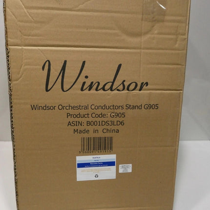 RockJam G905 Height And Angle Adjustable Orchestral Conductor Sheet Stand (Matte