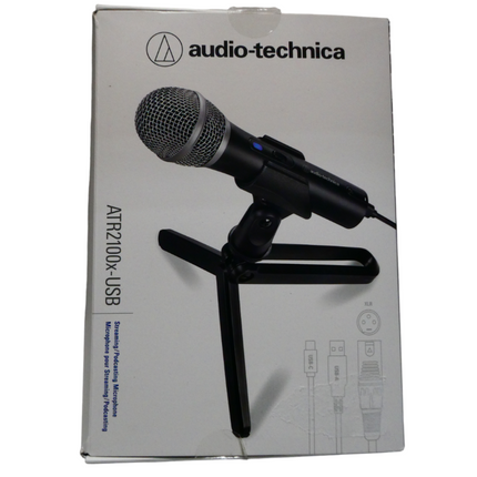 Audio Technica ATR2100X USB Cardioid Dynamic USB/XLR Microphone Dual Connection