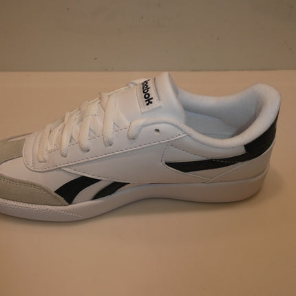 Reebok Men's Smash Edge S Sneaker, White/Vector Navy/Pure Grey, 5 US