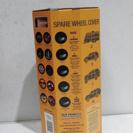Bushranger 81Z87S 4x4 Gear Spare Wheel Cove - Black