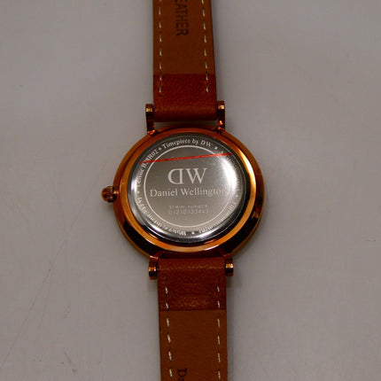 Daniel Wellington Leather Strap Watch for Women's