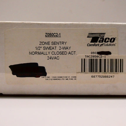 Taco Z050C2-1/2" Sweat Zone Sentry Zone Valve