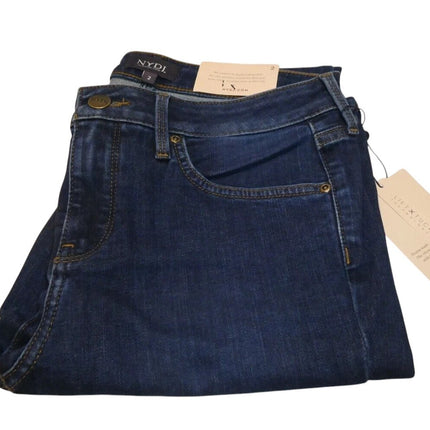 NYDJ Womens Barbara Boot-Cut Jeans, Cooper, Size - 2