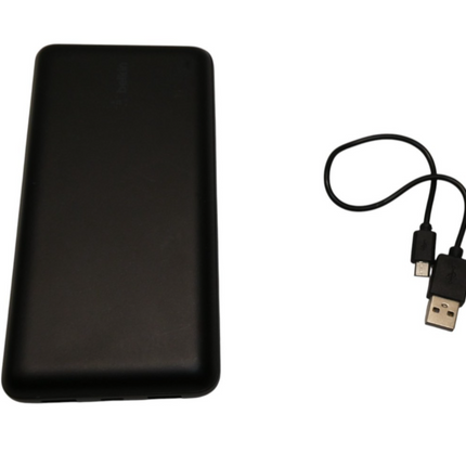 Belkin Power Bank 20K USB A and C Portable Battery Pack, 15W Black Phone Charger