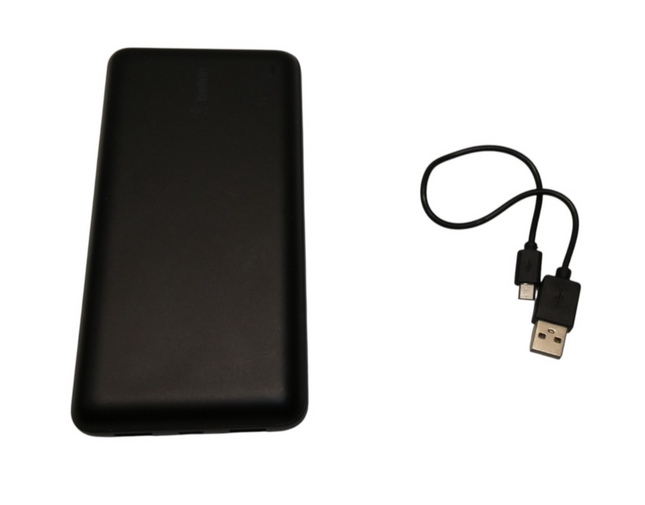 Belkin Power Bank 20K USB A and C Portable Battery Pack, 15W Black Phone Charger