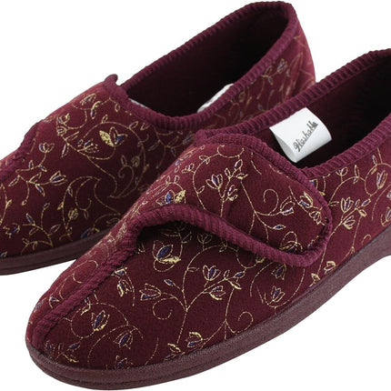 Dunlop Bluebell Slipper Burgundy Size 4