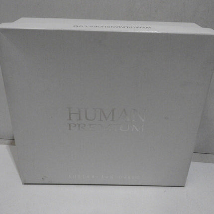 Human Premium Women's Portia Sandals, Black Leather - 37 EU