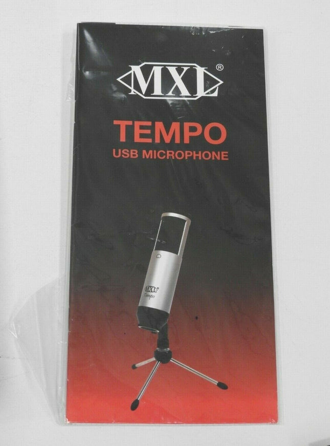 MXL Tempo Red/Black USB Condenser Microphone