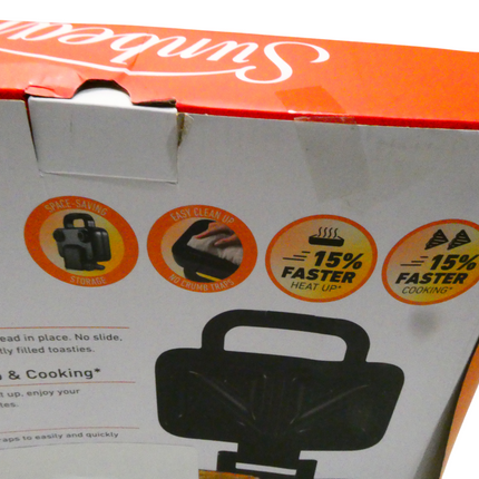 Sunbeam 2 Slice Express Melt Toastie Maker GRP2000SV