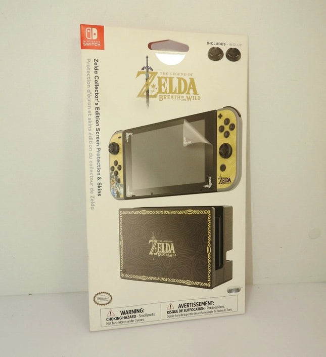 Nintendo Switch "Legend of Zelda: Breath of the Wild" Screen Protector & Skins