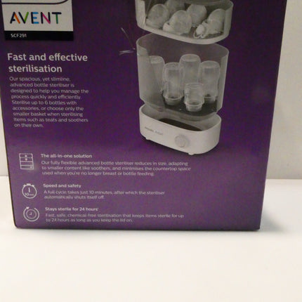 Philips Avent 3-in-1 Electric Steam Steriliser SCF291/00
