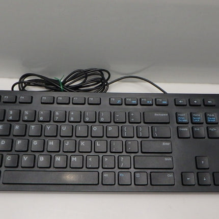 Dell Wired Multimedia Keyboard, Black, 580-AHHG