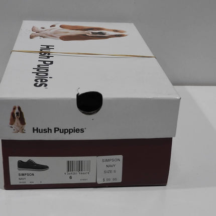 Hush Puppies Simpson Lace-Up Shoe, Navy - 6 AU