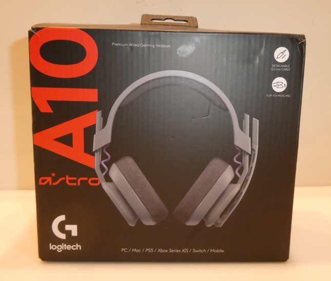 ASTRO Gaming A10 Headset Gen 2 Wired Headset, Compatible with Xbox, PC - Grey