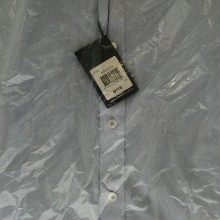 Abelard Men's 4 Way Stretch Poplin Slim Fit Dress Shirt, Sky, XXL