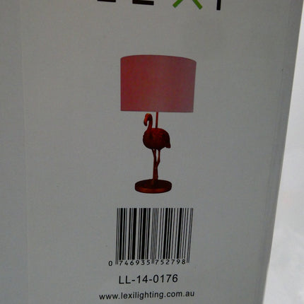 Lexi Flamingo Standing Table Lamp - Gold