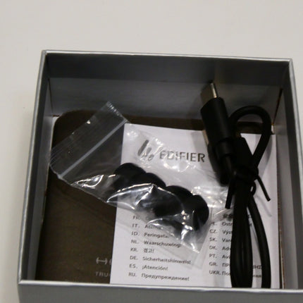 Edifier GT4 True Wireless Gaming Earbuds for Gaming, Black, Bluetooth V5.2