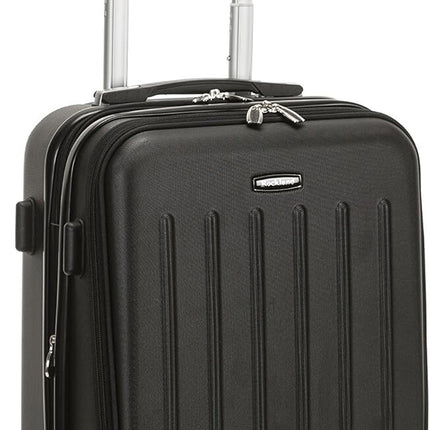 Rockland Titan Hardside Spinner Luggage, Black, Carry-On 19-Inch