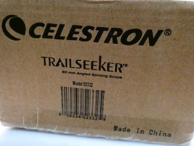Celestron 52332 TrailSeeker 80-45 Degree Spotting Scope - Black