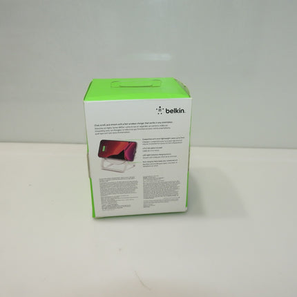 Belkin BoostCharge 10W Wireless Charging Stand - White