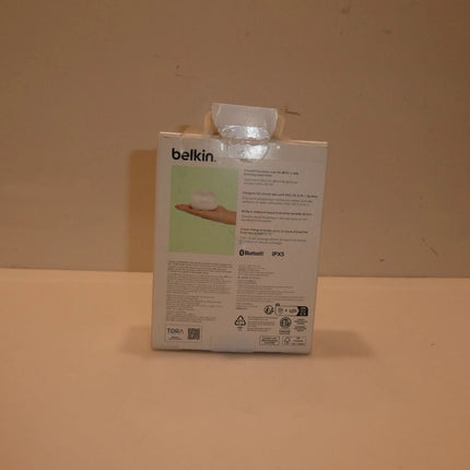 Belkin Soundform Nano Bluetooth Earbuds for Kids with Built-in Microphone, White