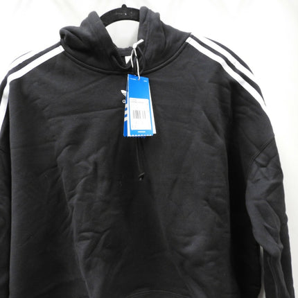 adidas Women's CY4766 Cropped Hoodie Sweatshirt, Black, Size - 48