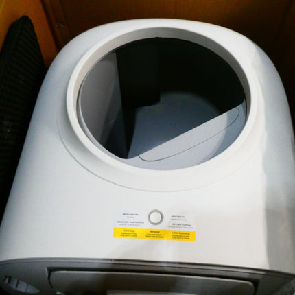 Petree 2nd Gen Smart Automatic Cat Litter Box, White, One Size