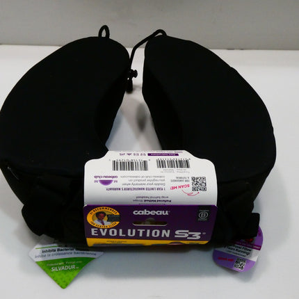 Cabeau Evolution S3 Travel Pillow - Straps to Airplane Seat - Ensures Your Head