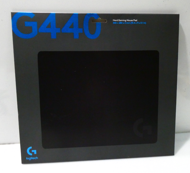 Logitech G440 Hard Gaming Mouse Pad (Black)