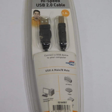 Belkin Hi-Speed USB 2.0 Cable A-B 1.8m Pack