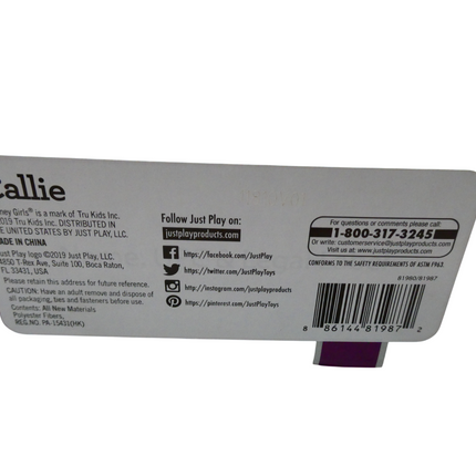 Journey Girls 18-Inch Callie Hand Painted Doll with Brown Hair and Brown Eyes