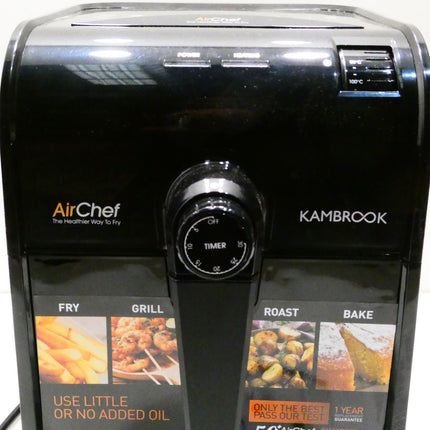 Kambrook Air Chef Frying Oven, Black, KAF200BLK
