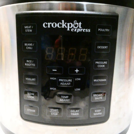 Crock-Pot Express Crock Multi-Cooker CPE200 – 5.7L Slow, Pressure & Rice Cooker