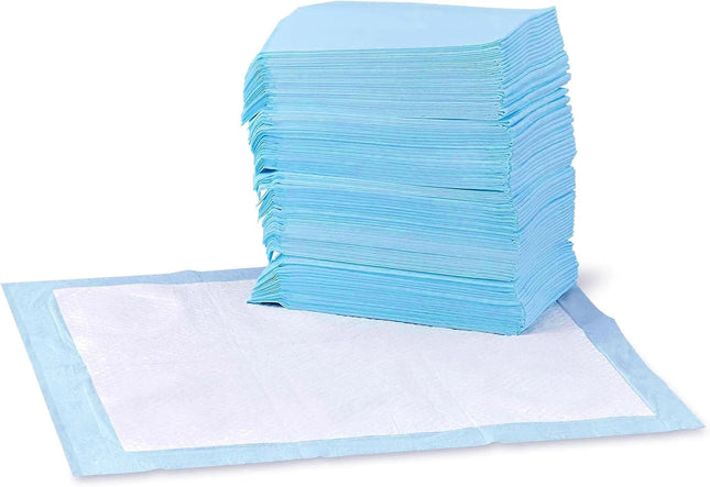 Amazon Basics Dog and Puppy Pee Pads with Leak-Proof Quick-Dry Design 56 x 56 cm