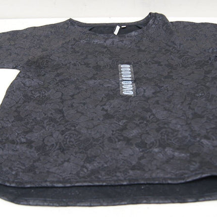 Calvin Klein Jeans Women's Coated Lace Top - Small