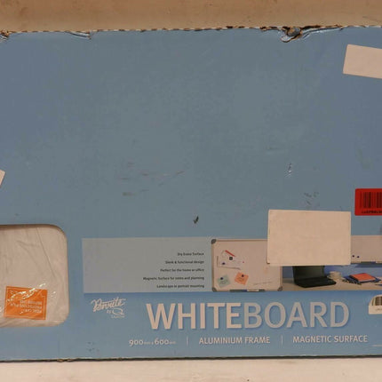 Quartet QTMG0906R Penrite Aluminium Frame Magnetic Whiteboard 900 x 600mm