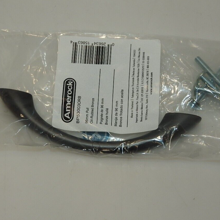 Amerock BP53003ORB Allison Value Hardware Collection 3-3/4 in. (96mm) Pull, Oil-