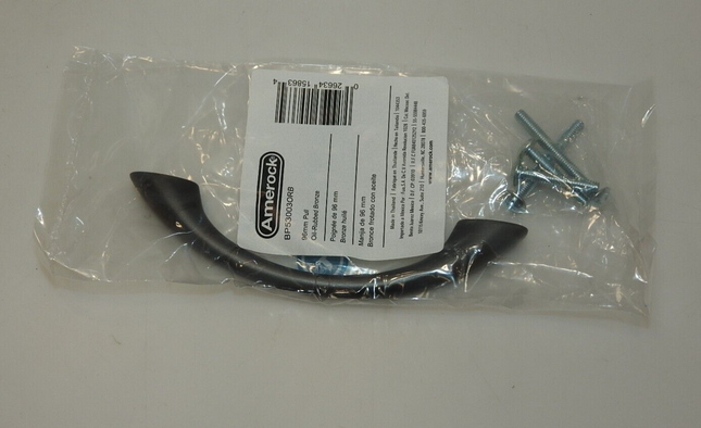 Amerock BP53003ORB Allison Value Hardware Collection 3-3/4 in. (96mm) Pull, Oil-