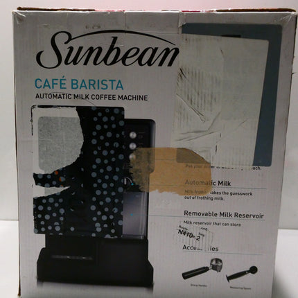 Sunbeam EM5000K Café Barista Coffee Machine | One-Touch Espresso, Latte & Cappuc
