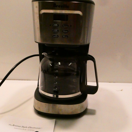 Breville the Aroma Style Electric Drip Coffee Maker, Brushed SS, LCM700BSS