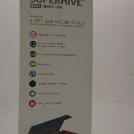 Ultimate Guard Superhive 550+, Deck Case for 550 Double-Sleeved TCG Cards